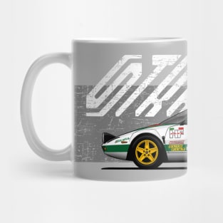 The famous rally car champion Mug